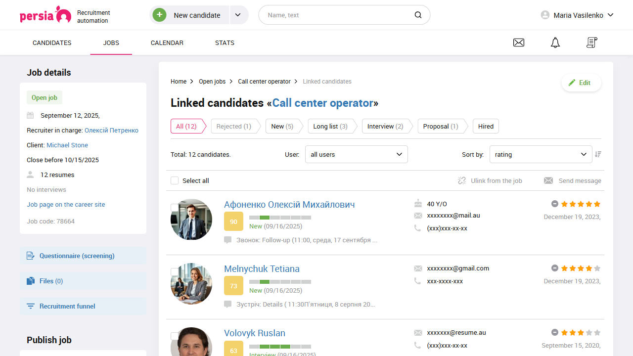Accelerating hiring | PersiaHR