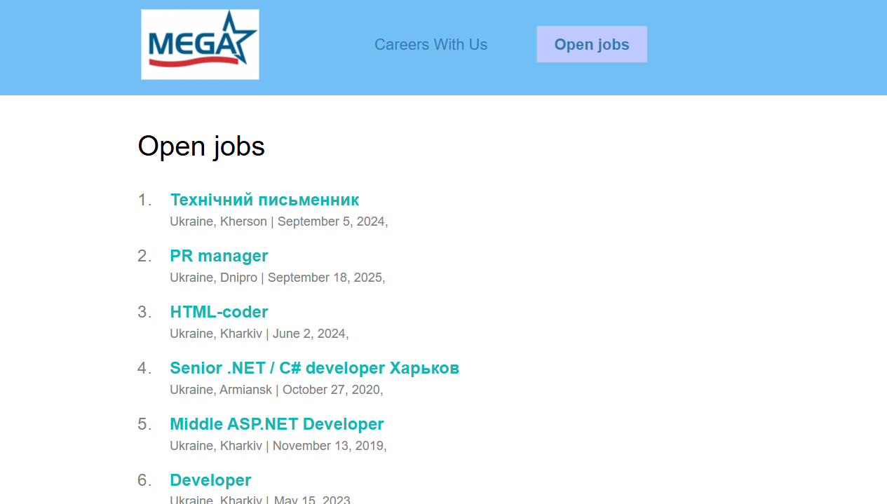 Career site | Recruitment automation | PersiaHR